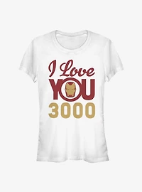 Marvel Avengers: Endgame Iron Man 3000 Icon Face Girls T-Shirt