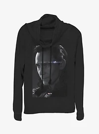 Marvel Loki Avenge Cowl Neck Long-Sleeve Girls Top