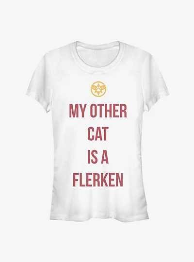 Marvel Captain Other Cat Goose Girls T-Shirt
