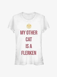 Marvel Captain Other Cat Goose Girls T-Shirt