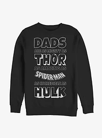 Marvel Dads Sweatshirt