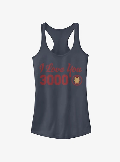 Marvel Avengers: Endgame Iron Man I Love You Icon Girls Tank