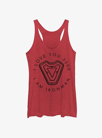 Marvel Avengers: Endgame Iron Man's Heart Girls Tank