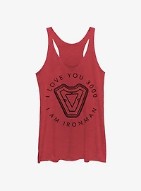 Marvel Avengers: Endgame Iron Man's Heart Girls Tank