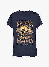 Disney The Lion King 2019 Savanna Poster Girls T-Shirt