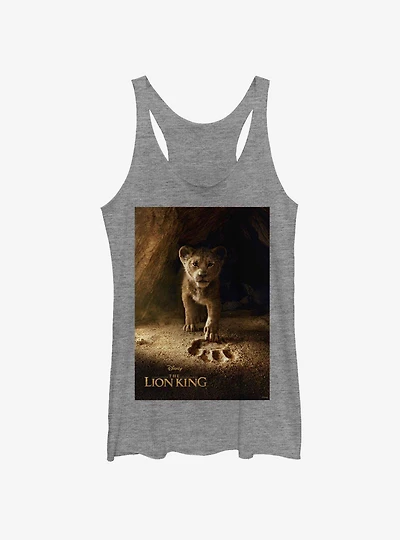 Disney The Lion King 2019 Simba Poster Girls Tank