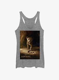 Disney The Lion King 2019 Simba Poster Girls Tank