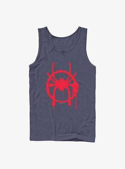 Marvel Spider-Man Miles Symbol Tank