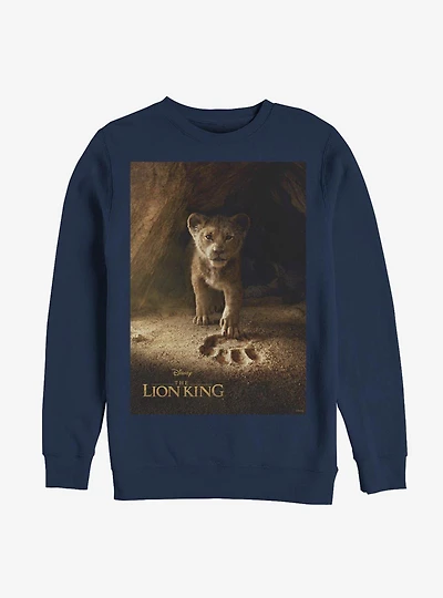 Disney The Lion King 2019 Simba Poster Sweatshirt