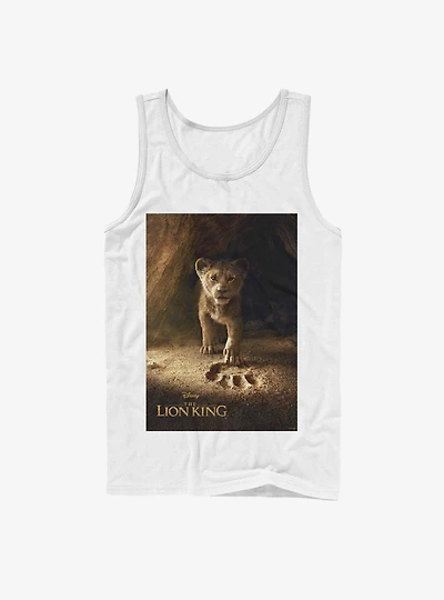 Disney The Lion King 2019 Simba Poster Tank