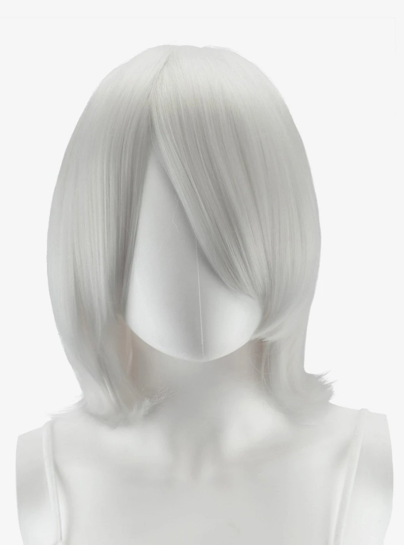 Epic Cosplay Aura Classic White Long Bob Wig
