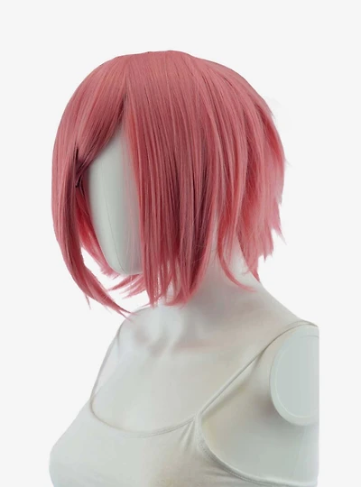 Epic Cosplay Aphrodite Princess Dark Pink Mix Long Bang Layered Short Wig