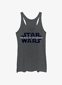 Star Wars Episode IX The Rise of Skywalker Logo Girls Tank