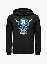 Marvel Captain America Sugar Skull Hoodie