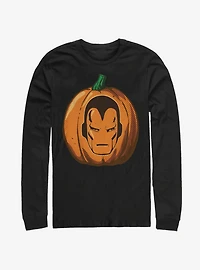 Marvel Iron Man Pumpkin Long-Sleeve T-Shirt