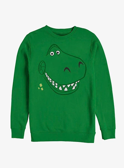 Disney Pixar Toy Story Rex Big Face Sweatshirt