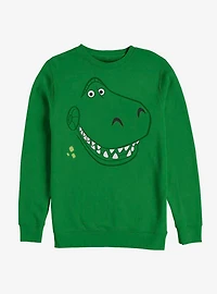 Disney Pixar Toy Story Rex Big Face Sweatshirt