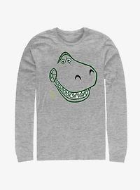 Disney Pixar Toy Story Rex Big Face Long-Sleeve T-Shirt