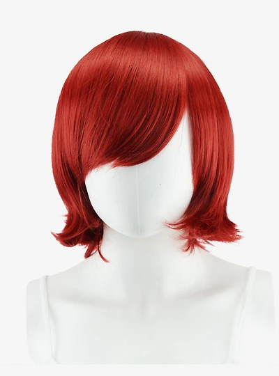 Epic Cosplay Chronos Dark Red Layered Bob Wig