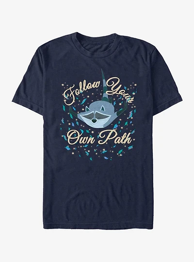 Disney Pocahontas Meeko Falling T-Shirt