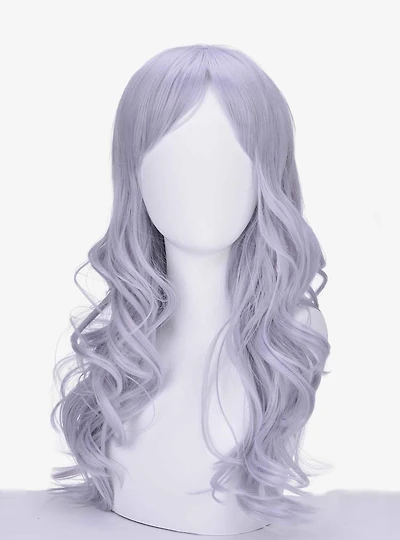 Epic Cosplay Hestia Ice Purple Shoulder Length Curly Wig