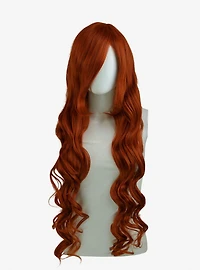 Epic Cosplay Hera Copper Red Long Curly Wig