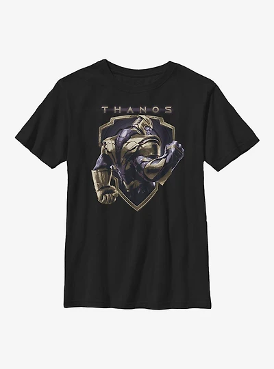 Marvel Avengers Thanos Shield Youth T-Shirt