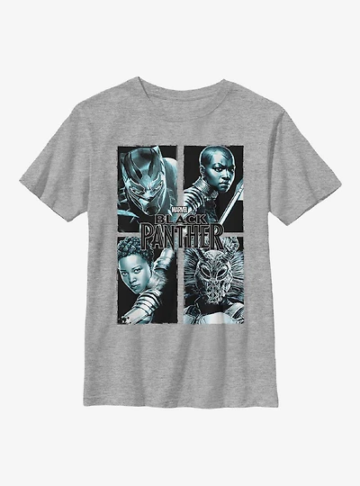 Marvel Black Panther Warriors Youth T-Shirt