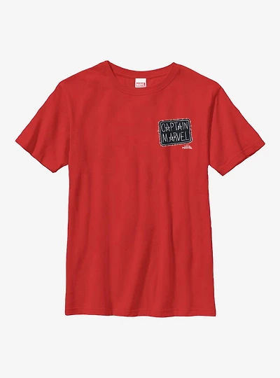 Marvel Captain Patch Youth T-Shirt