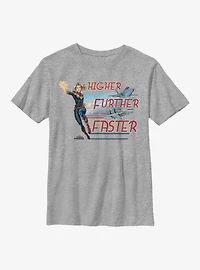Marvel Captain Stream Jets Youth T-Shirt