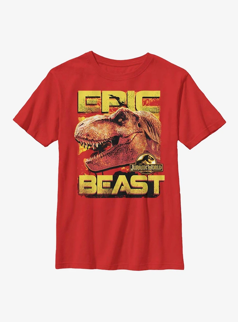 Jurassic World Epic Rex Youth T-Shirt