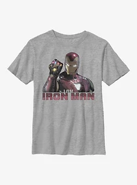Marvel Iron Man Infinity Stones Youth T-Shirt