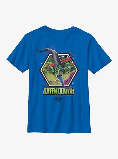 Marvel Spider-Man: Into The Spiderverse Goblin Rage Youth T-Shirt