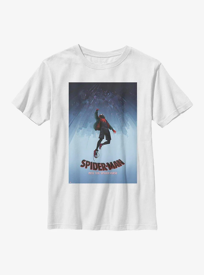 Marvel Spider-Man: Into The Spiderverse Poster Youth T-Shirt