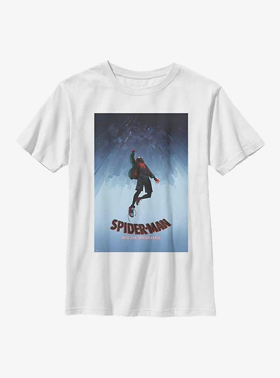 Marvel Spider-Man: Into The Spiderverse Poster Youth T-Shirt