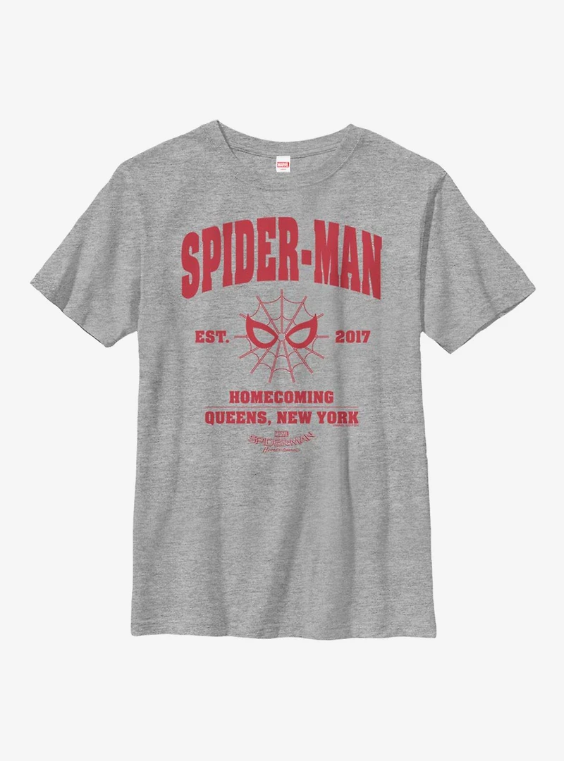 Marvel Spider-Man Homecoming Est. 2017 Youth T-Shirt
