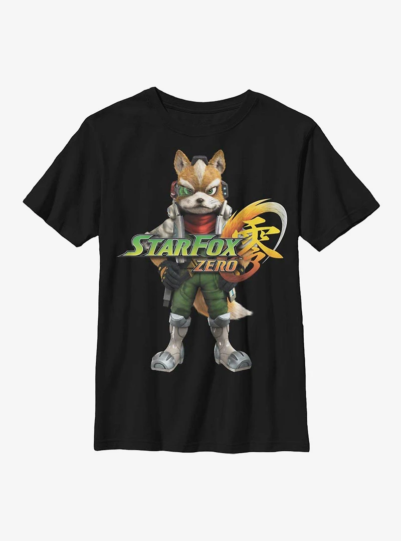 Nintendo Star Fox Logo Youth T-Shirt