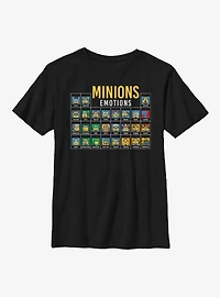 Despicable Me Minions Periodic Table Youth T-Shirt