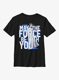 Star Wars Force Stack Leia Youth T-Shirt