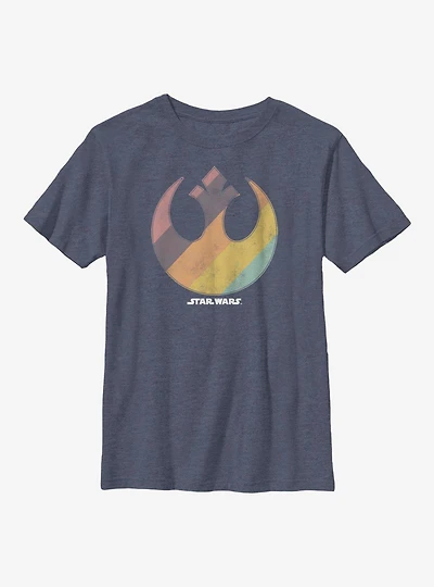 Star Wars Rainbow Rebel Youth T-Shirt