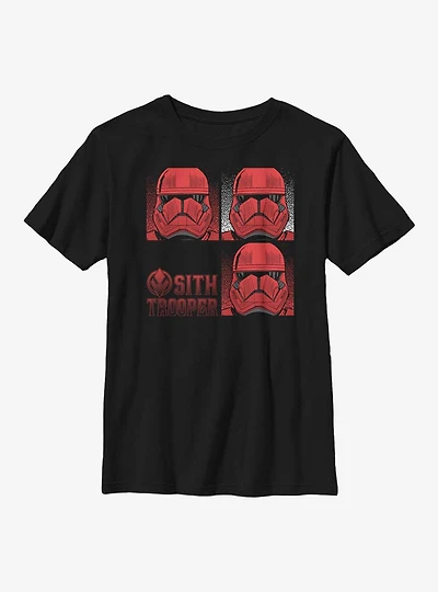 Star Wars Episode IX The Rise Of Skywalker Sith Trooper Youth T-Shirt