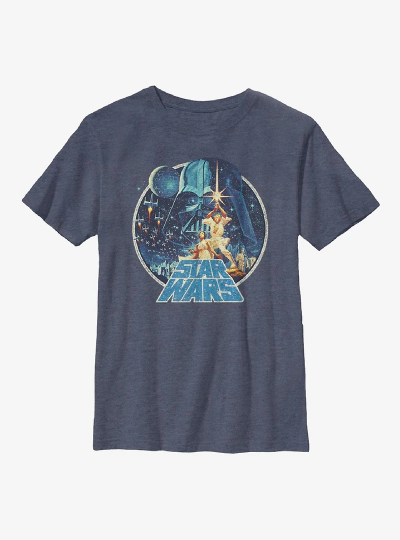 Star Wars Vintage Victory Complete Youth T-Shirt