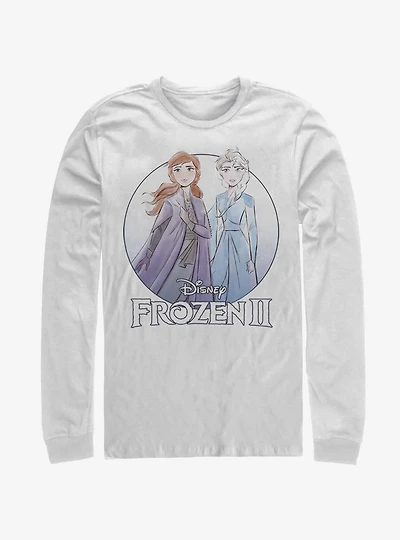 Disney Frozen 2 Anna Elsa Pose Long-Sleeve T-Shirt