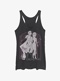 Disney Frozen 2 Forest Frame Womens Tank Top