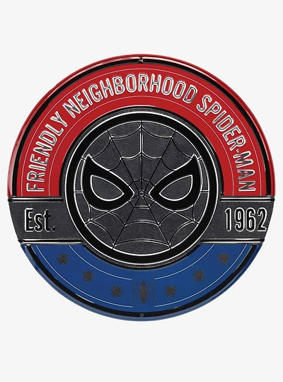 Marvel Spider-Man Friendly Neighborhood Spider-Man Tin Sign