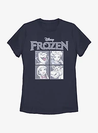 Disney Frozen Ice Cubes Womens T-Shirt