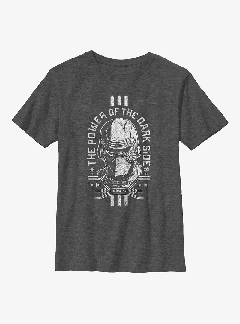 Star Wars Episode IX The Rise Of Skywalker Dark Power Youth T-Shirt