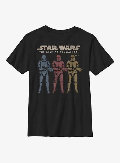 Star Wars Episode IX The Rise Of Skywalker Color Guards Youth T-Shirt