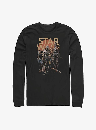Star Wars The Mandalorian Few Credits More Long-Sleeve T-Shirt