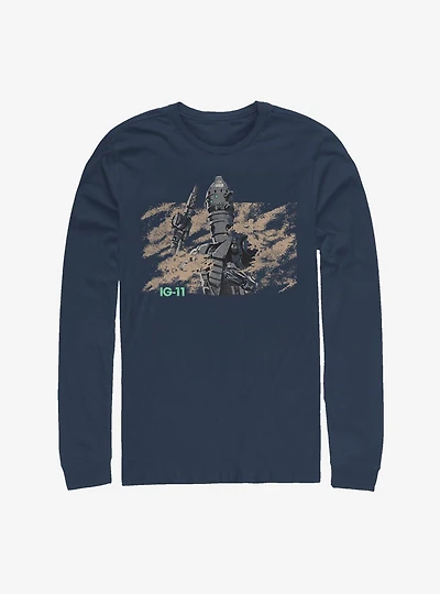 Star Wars The Mandalorian IG-11 Droid Long-Sleeve T-Shirt